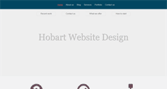 Desktop Screenshot of hobartwebsitedesign.com.au